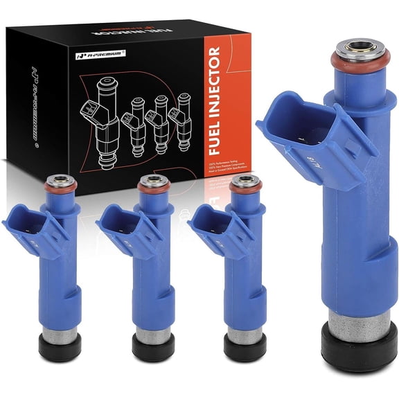 A-Premium Fuel Injectors Compatible with Toyota Yaris 2007-2018 L4 1.5L, Replace# 2320921040 4-PC Set