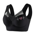 thumbnail image 5 of Elvqul Wireless Bras for Women Push up Seamless Full Coverage Womens Bra Breathable, 5 of 7
