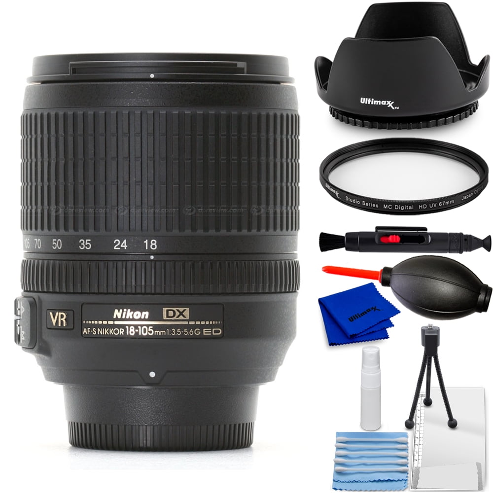 Camera Lens Kit With Filters Nikon 50mm F/1.8G Lens Bundle With
