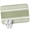 Green, Cream, Sage, variant on Indoor Door Mat, Farmhouse Pink Absorbent Non Slip Washable Rug, Farmhouse Pink Line Striped Low Profile Small Welcome Floor Mats for Entryway, Front Door, RV, 16x24 In