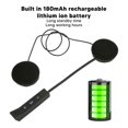 thumbnail image 5 of BT8 Motorcycle Helmet Bluetooth Headset Easy to Connect Stereo Music Motorcycle Bluetooth 5.0 Headphones, 5 of 5