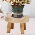 thumbnail image 2 of Soporte para plantas de interior, minisoporte para maceta de madera, taburete de madera, soporte para maceta de madera, 2 of 7