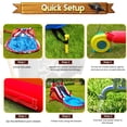 thumbnail image 6 of NBSPORT Commercial 23ft Inflatable Water Slide for Adults & Kids, with 950W Blower, Heavy-Duty PVC Bounce & Water Park for Outdoor Summer Parties, Wet/Dry Use, 6 of 8