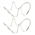 thumbnail image 3 of Huayishang Barbecue Grill Pan Stainless Steel Pizza Rack Mexican Tortilla Rack Corn Roll Rack Taco Rack U-Shaped Taco Shaping Rack, Kitchen Essentials Clearance Sale Silver, 3 of 7