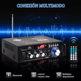 thumbnail image 3 of Amplificador de audio BLOOSOM AV-298BT 5 canales 2000W, 3 of 4