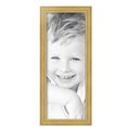 thumbnail image 2 of ArtToFrames 8" x 21" Gold Picture Frame, 8x21 inch Gold Wood Poster Frame (WOM-4159), 3 Pack, 2 of 8