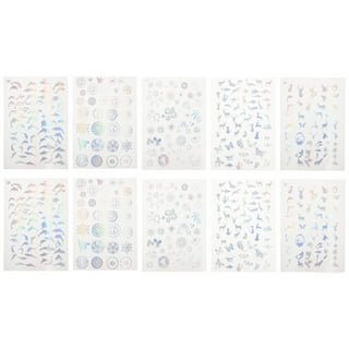 40 Circle Clear Round Epoxy Resin Stickers – 30mm (1.18 in