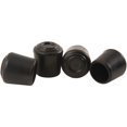 thumbnail image 2 of Waxman Consumer Products Group 5003619 1.5 x 1.25 in. Rubber Chair Tips, Black, 2 of 2