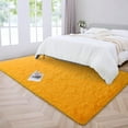 thumbnail image 5 of Lochas Soft Indoor Modern Area Rugs Fluffy Carpets for Living Room Children Bedroom Home Decor Nursery Rug, 5.3'x7.5',Orange, 5 of 7