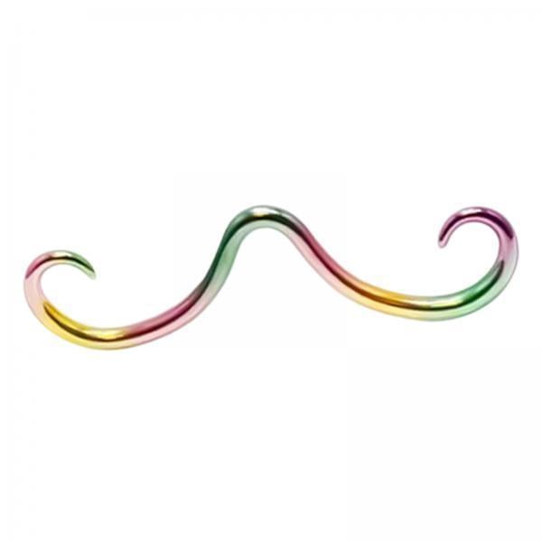 4 Anillos Para La Nariz Con Bigote, Anillo único Para El Tabique Del Bigote Para Boda, Fiesta, Aniversario, Colorido