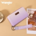 thumbnail image 3 of Wrangler Purple Wallet for Women RFID Wallets, Card Cases & Money Organizers Ladies Female Large Wristlet Wallet Chic Phone Credit Card Clutch Wallets with Smooth Zipper and ID Window, 3 of 7