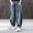 Blue, variant on Wide Leg Jeans for Women Plus Size Harem Denim Pant Baggy Loose Fit Comfy Fashion Trousers