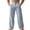 BU2, variant on Men's Casual Linen Elastic Waist Pants Lightweight Straight Leg Pants Loose Fit Summer Beach Yoga Trousers White XL
