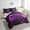 Purple 02, variant on Erosebridal Highland Cow Bedding Sets Full Size, Rustic Farmhouse Comforter Sets with Sheets, Cow Print Decor, Reversible 7 Pieces