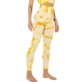 thumbnail image 2 of Seyurigaoka Women Juniors Sport Fitness Pants with Tie-dye Printing, Wide Waist Clothing, 2 of 9