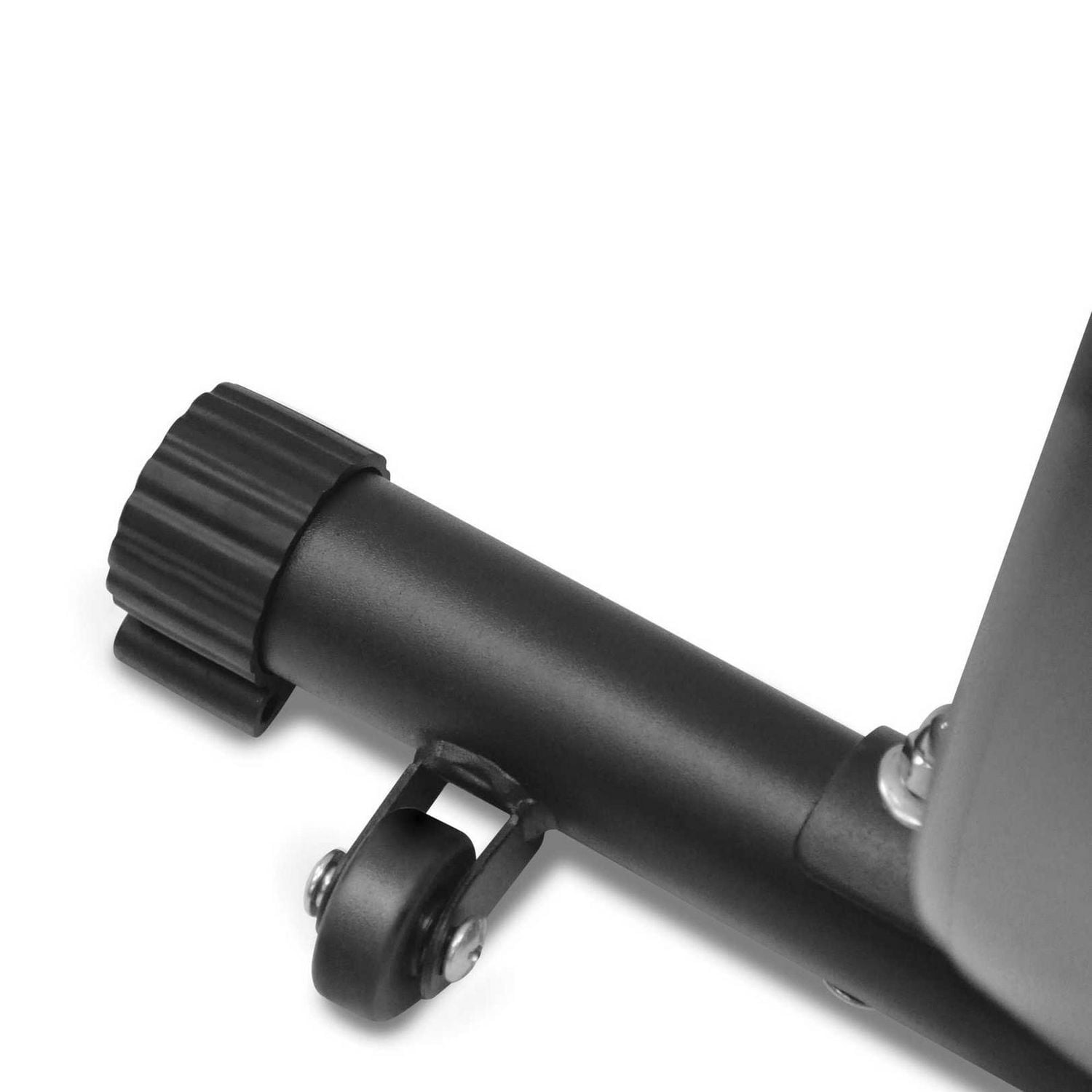 Iron Body Fitness Motion Series C4 Folding Exercise Bike with LCD Monitor, 8 Resistance Levels, Compact X-Frame Design