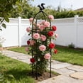 thumbnail image 4 of Jienlioq European Style Garden Trellised Flower Support Plants Climbing Frame Support Rod, 4 of 7