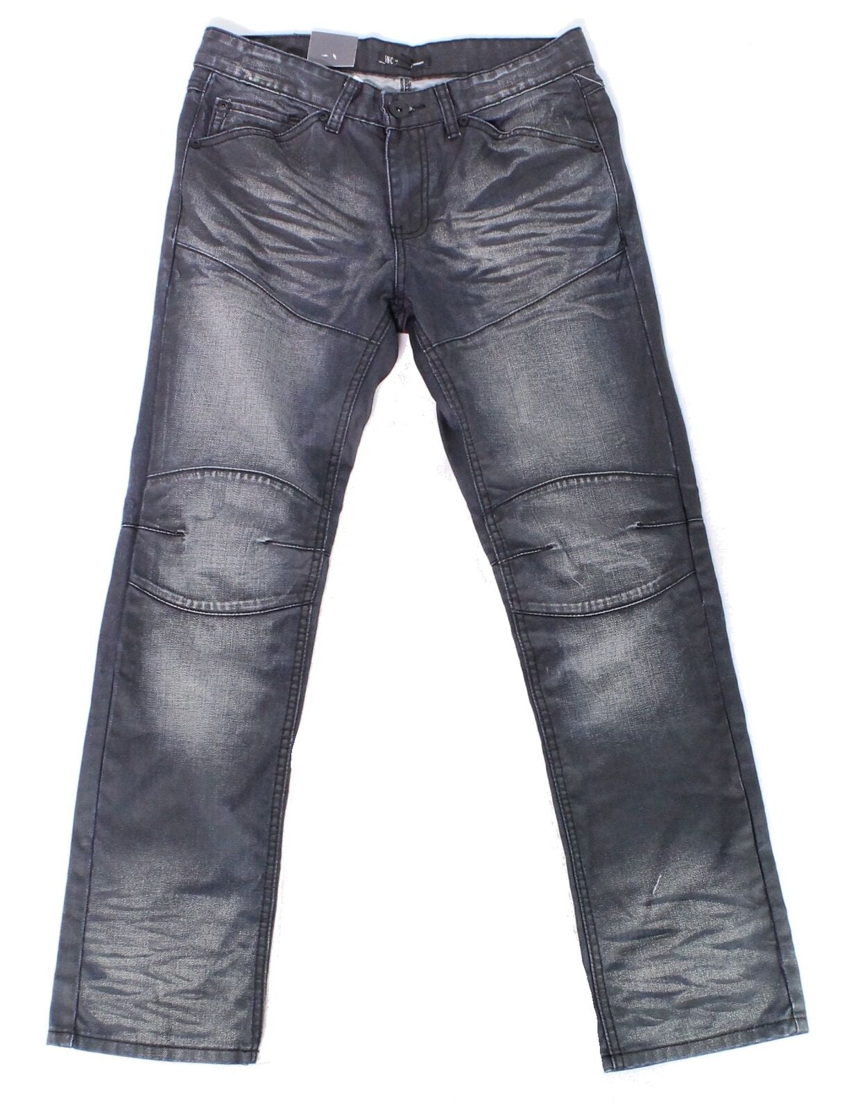 INC Jeans Mens Jeans 34x34 Coated 5Pocket SlimFit Straight Leg 34