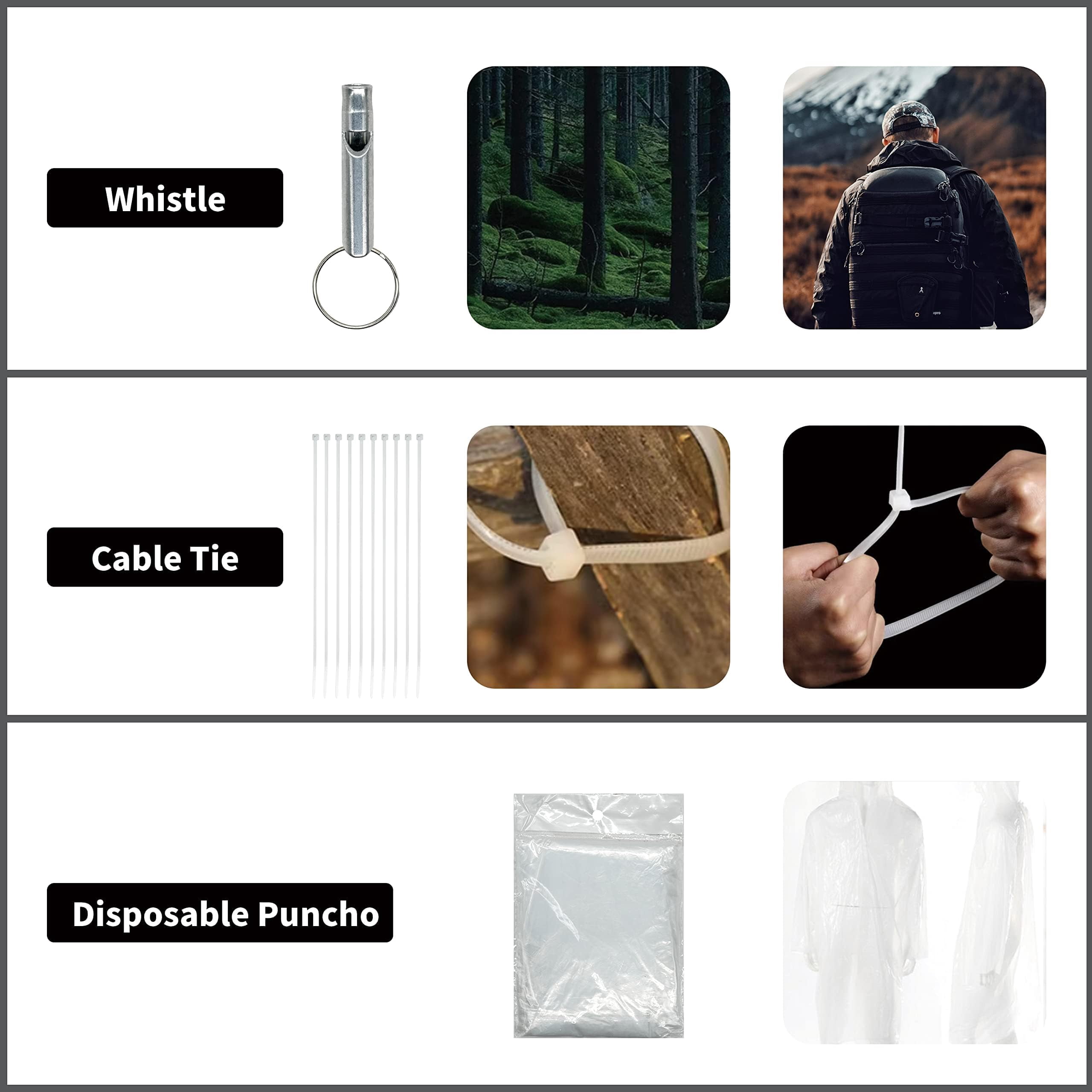 First Aid Kit  Hsa/fsa Eligible Emergency Molle Pouch Ifak For Car Camping Backpacking Hiking