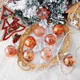 thumbnail image 3 of Cristbest - Adornos De Bolas De Navidad De 30 Quilates, 2.362 In, Bolas De Navidad De Plástico Transparente Irrompibles, Juego De Bolas De Navidad Con Relleno, Delicadas Y Brillantes Decoraciones Para, 3 of 5