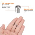thumbnail image 4 of Uxcell 20 Pcs Ressort à Bille 3x4mm 15N Acier Inoxydable Petit Piston à Bille, 4 of 5