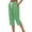 Green 01, variant on DeHolifer Capris Pants for Women Summer Casual Printed Cropped Pants Side Silt Drawstring Loose Trousers Red L