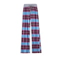 thumbnail image 3 of Sexy Dance Pantalones de salón Palazzo de talla grande para mujer, pantalones de pijama informales holgados de leopardo, ropa de dormir, 3 of 4