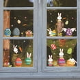 thumbnail image 4 of Easter Window Clings for Glass Windows Easter Window Clings, 9 Sheets Happy Easter Decorations for Kids Spring Window Clings for Home Office Shop Spring Window Clings for Glass Windows, 4 of 5
