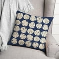 thumbnail image 3 of Creative Products Coastal Sand Dollars 16 x 16 Spun Poly Pillow, 3 of 3