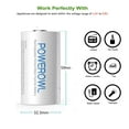 thumbnail image 7 of Powerowl Rechargeable D Batteries 4-Pack 10000mah NiMH, , D Cell Batteries, 7 of 7