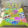thumbnail image 1 of Do Re Mi Conjunto de sábanas temático, trío de piezas, cómodo y amigable con la piel, diseño único, regalo de decoración para el hogar para familiares, amigos y fans,135cm *200cm, 1 of 6