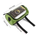 thumbnail image 2 of Bolsa para manillar de bicicleta Bolsa de almacenamiento para cuadro delantero de bicicleta Teléfono móvil, 2 of 8