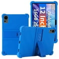 thumbnail image 2 of For Teclast T60 2023 12 inch Tablet PC Soft Silicone Shockproof Cover Case with Rear Kickstand Black For Teclast T60 12in, 2 of 6