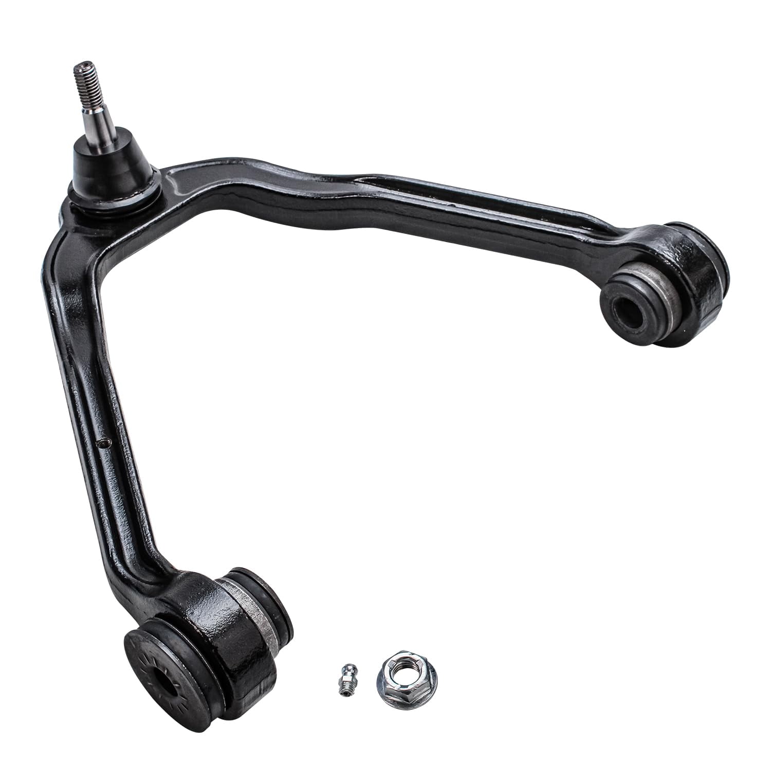 Detroit Axle - 2pc Front Upper Control Arms for Chevy Silverado GMC Sierra Yukon XL Avalanche Suburban Express Savana 1500 Tahoe Escalade ESV EXT Upper Control Arms w/Ball Joint Replacement
