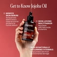 thumbnail image 3 of Cliganic Pure Jojoba Oil with Pump, Cold-Pressed Body Oil and Hair Oil for Skin Care, Hexane Free, 16 fl oz, 3 of 7