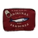 thumbnail image 1 of Bolsa de maquillaje con diseño de sardinas enlatadas, cierre de cremallera, exquisitos patrones de bordado, neceser portátil de viaje, organizador de cosméticos., 1 of 8
