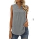 thumbnail image 2 of Blusa Sin mangas Sonducket para mujer chaleco transpirable Top Sexy verano Gris L, 2 of 6