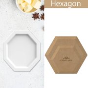 Rectangle Pottery Molds Ceramics Forming Molds Wooden Pottery Forms Clay Pottery Molding Tools MDF Ceramics Dish Plate Slump Mold Press Mold for DIY Craft Handbuilding Plates 11.8x5.9 Inch BurlyWood