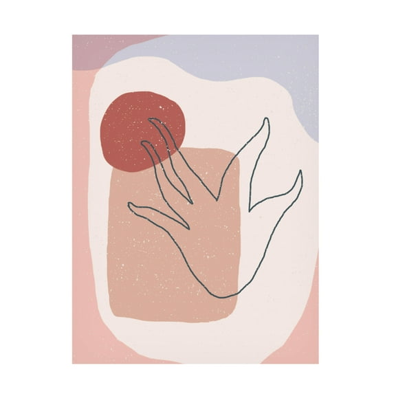 Trademark Fine Art Aylin Demir Boho Plant Canvas Wall Art