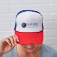 thumbnail image 6 of CafePress - God Bless The Whole World - Adjustable Unisex Printed Trucker Hat with Mesh Back, 6 of 10