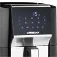 thumbnail image 3 of 7 Qt Air Fryer with Dehydrator Function, 1700W XL Air Fryer with 3 Dehydrating Racks, Touch Screen Display, Preheat & Broil Functions (Silver), 3 of 5
