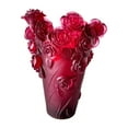 thumbnail image 1 of Crystal Vase Modern 2 en 1 Quemador de incienso para la mesa de café Houseuring Home Morado oscuro, 1 of 10