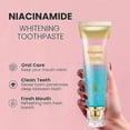thumbnail image 2 of 1-3X BodyAccel Niacinamide Whitening Toothpaste BodyAccel Toothpaste Niacinamide NEW, 2 of 4