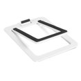 thumbnail image 1 of Desktop Speaker Stand For DeskTop Gloss Black White Desk Top Tilt α⭐ δε |( я_ ο, 1 of 8