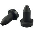 thumbnail image 1 of Paquete de 2 tapones de drenaje para kayak, tapones para orificios de canoa de barco, tapones compatibles con kayaks Sun Dolphin, kayak de pedal, negro, 1 of 5