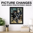 thumbnail image 3 of Silver Buffalo DC Comics Batman Shooting Hook 11" x 14" Lenticular Modern Wall Art, 3 of 7