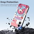 thumbnail image 4 of Funda Lotso de TPU para iPhone 16: ultrafina, a prueba de golpes, antiamarilleo, resistente a arañazos, compatible con carga inalámbrica, agarre mejorado, estilo negro., 4 of 7