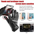 thumbnail image 2 of Gants d'Hiver pour Hommes Femmes Écran Tactile Gants Imperméables Gants en Polaire Chaude pour Conduite Cyclisme Randonnée, 2 of 6