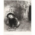 thumbnail image 3 of Redon, Odilon 12x14 Black Modern Framed Museum Art Print Titled - A Long Chrysalis, the Color of Blood, 3 of 5