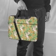 thumbnail image 5 of Lsque Snake And Floral Pattern Laptop Bag – Portable & Slim Single-Shoulder Computer Case with Adjustable Strap, Protective, Lightweight for 13”/14”/15.6” Laptops, 5 of 8